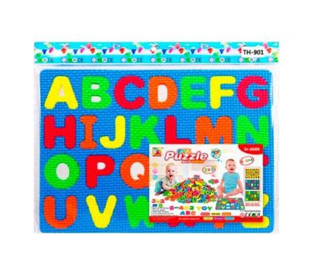 ABECEDARIO DIDACTICO D/GOMA EVA REF TH-901