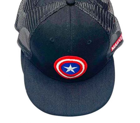 KEPI BORDADO CAP AMERICA P/CABALLERO 54-60CM REF 3
