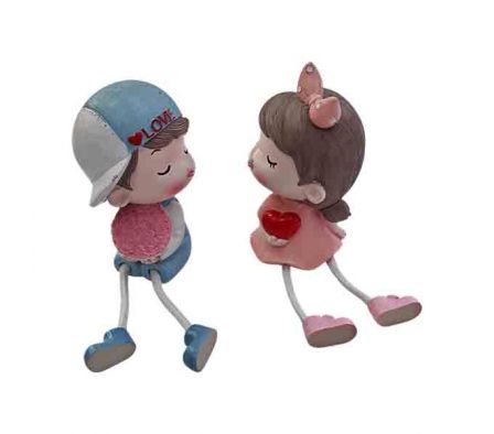 FIGURA 2 PIEZAS 10X4CM CERAMIC REF 6936-32