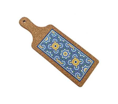 POSA OLLA DI/TABLA PICAR MOSAICO 13,5X38CM MADERA 