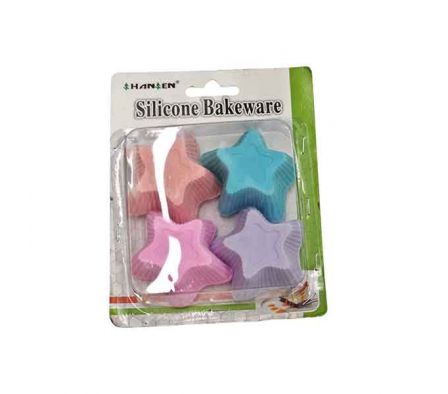 KIT MOLDE ESTRELLAS D/SILICONA 7X3CM E/BLISTER REF