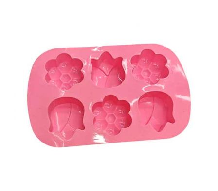 MOLDE P/PASTEL FLORES D/SILICONA REF 0338-90338-9