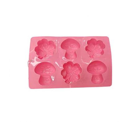 MOLDE P/PASTEL HONGOS D/SILICONA REF 0338-100338-1