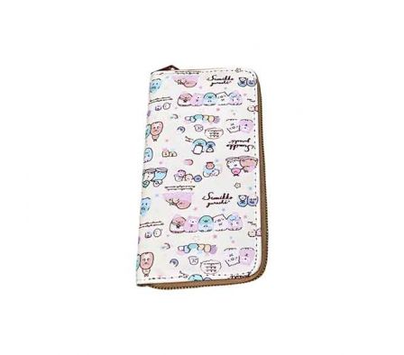 BILLETERA P/DAMA ESTAMPADO D/PERSONAJES 19.5X10X2.