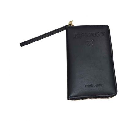 BILLETERA P/DAMA 18.5X11.5X2.5CM C/LISO REF11004-5
