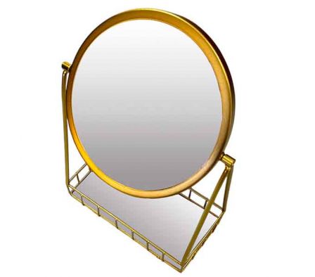 ESPEJO D/MESA CIRCULAR 28X19CM REF 6846-15