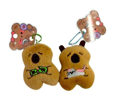 PELUCHE DISEÑO CAPIBARA 7CM REF 22079-9
