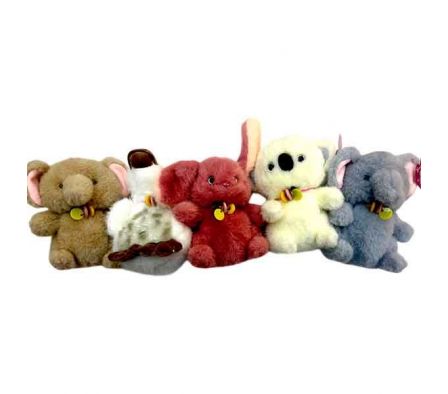 PELUCHE C/DISEÑO ANIMAL 15CM 0647-15