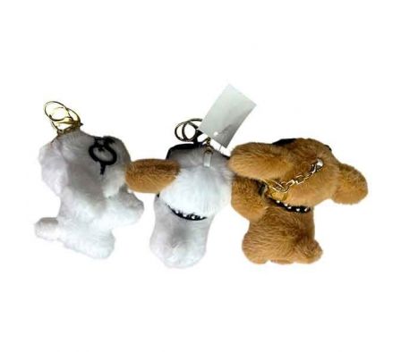 LLAVERO PELUCHE PERRO REF 0702-3