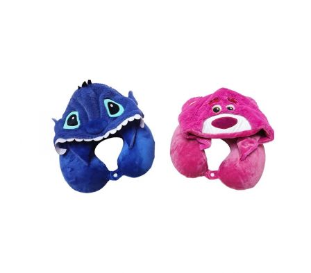 ALMOHADA VIAJE C/CAPUCHA LOTSO 30X30CM REF 34833-
