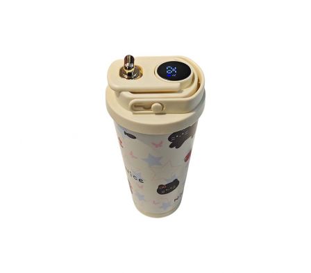 VASO TERMICO C/TAPA ESTAMP 500ML REF 34772-14