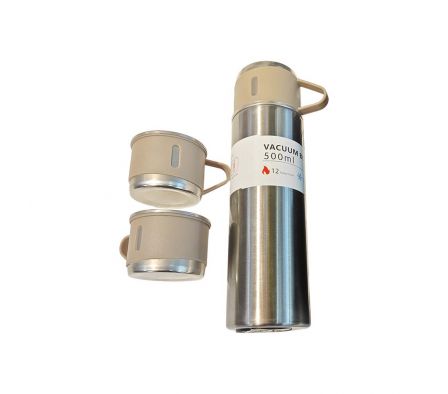 SET TERMO  500ML +3 TAZAS E/CAJA REF 34772-16