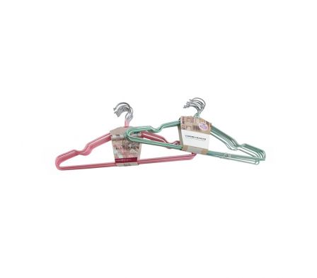 SET PERCHA P/ROPA 6PCS 40CM METAL REF 34364-58