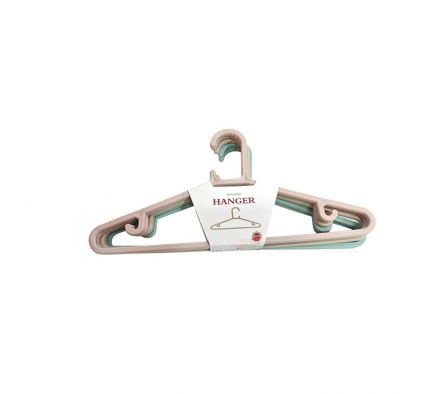 SET PERCHA P/ROPA 5PCS 43CM PLAST REF 34364-64
