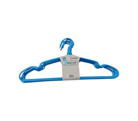 SET PERCHA P/ROPA LISO 10PCS 40CM PLAST REF 34364-