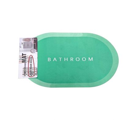 ALFOMBRA D/BAÑO SEMICIRCULAR 38X58CM REF 50513-43