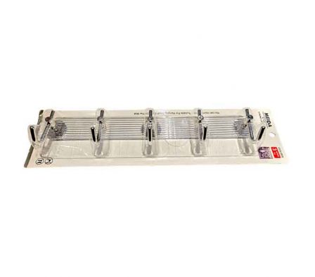 GANCHO ADHESIVO 5PCS 40X12CM E/BLISTER REF 50681-5