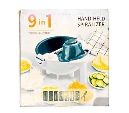 RALLADOR 9EN1 C/BOWL 22X22X13CM E/CAJA REF 50681-5