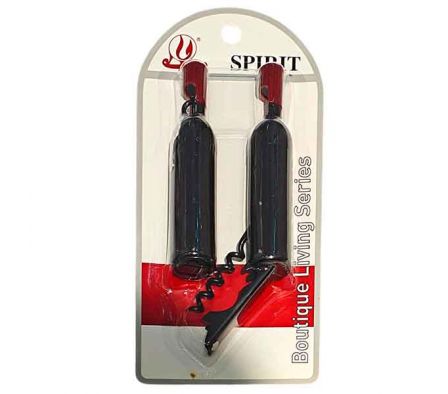 SACACORCHO 2PCS 11X26CM E/BLISTER REF 50861-135086