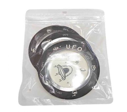 FILTRO CIRCULAR P/CAFÉ 3PCS 9X6CM E/ZIPLOP REF 